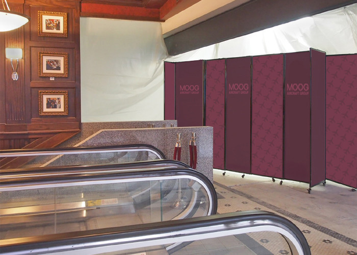 Custom Printed Room Divider 360 Folding Portable Partition Versare