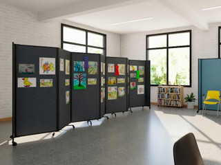 The Room Divider 360® Folding Portable Partition