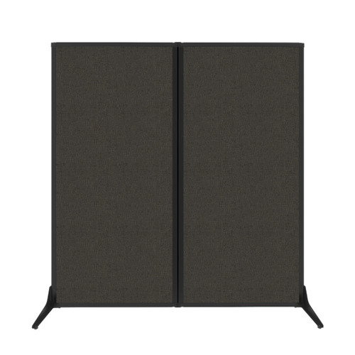 Work Station Screen 66" x 70" Mocha Fabric