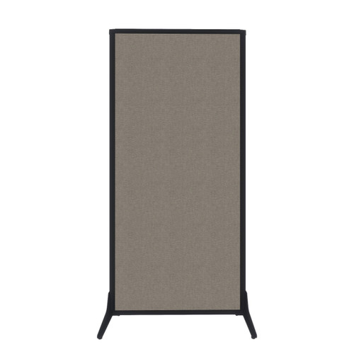 Workstation Screen 33x70 Warm Pebble Fabric