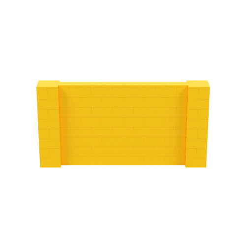 8' x 4' Yellow Simple Block Wall Kit