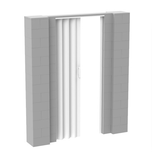 6' x 7' Wall Kit w/ Door - Light Gray