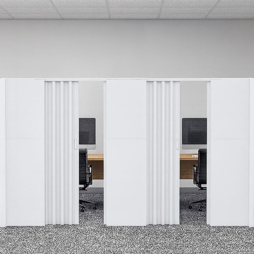 Offices Separated Using EverPanel T-Shaped Kits