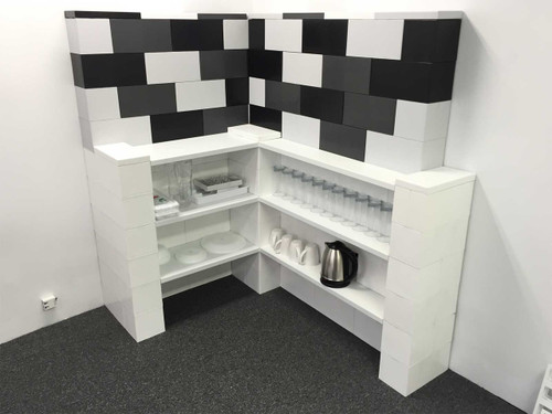 EverBlock Corner Shelving Kit