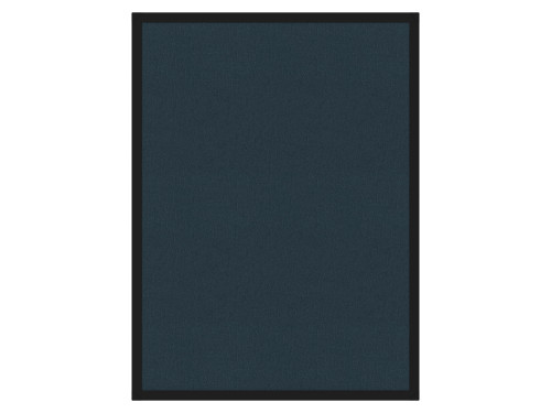 Portable and Acoustic Partition Hush Panel Configurable Cubicle Partition 3' x 4' Caribbean Fabric Black Trim