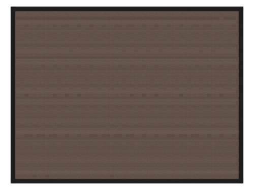 Portable and Acoustic Partition Hush Panelª Configurable Cubicle Partition 5' x 4' Mocha Fabric Black Trim