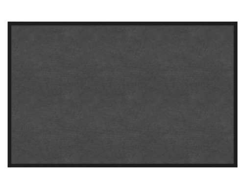 Portable and Acoustic Partition Hush Panelª Configurable Cubicle Partition 6' x 4' Cloud Gray Fabric Black Trim