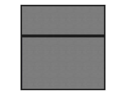 Portable and Acoustic Partition Hush Panelª Configurable Cubicle Partition 6' x 6' Charcoal Gray Fabric Black Trim