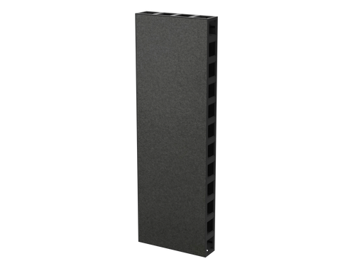 EverPanel 3' x 1' Panel High Density Polyester- Dark Grey, Black Frame