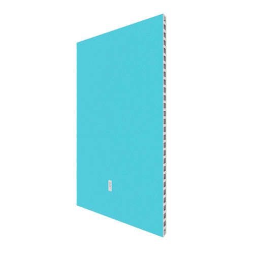 Everpanel PowerWall 7' - High Density Polyester- Light Blue - White Frame