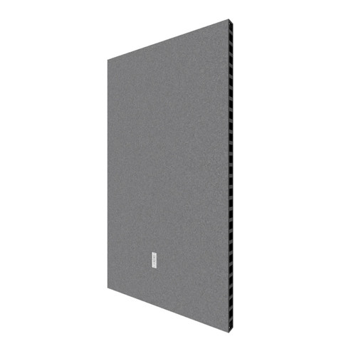 Everpanel PowerWall 7' - High Density Polyester- Dark Gray - Black Frame