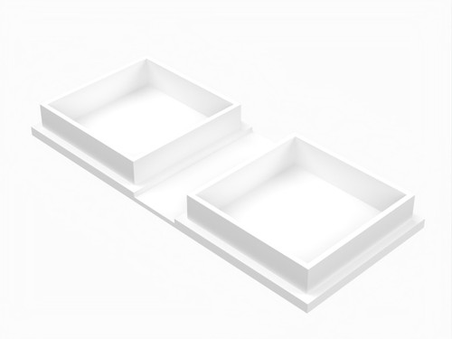 EverPanel 2-Way Connector - 12 Pack - White