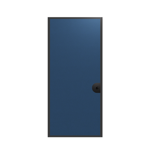 Room Divider 360 / StraightWall Door, 6' x 33", Navy Fabric