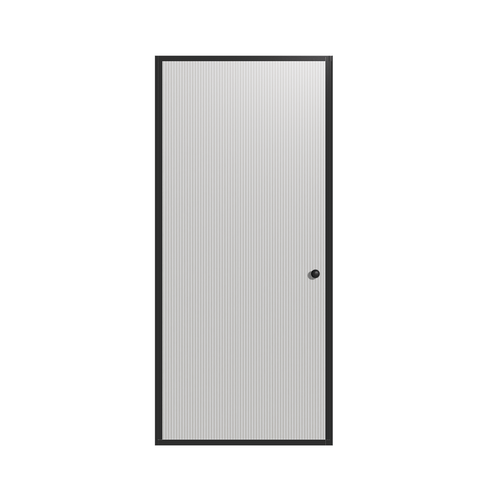 Room Divider 360 / StraightWall Door, 6' x 33", Opal Fluted Polycarbonate