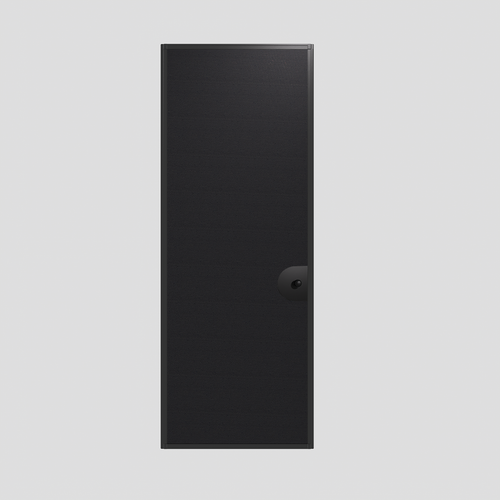 Room Divider 360 / StraightWall Door, 6'10" x 33", Black Fabric