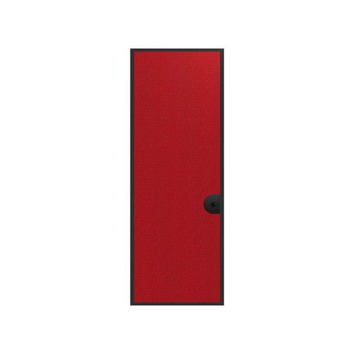 Room Divider 360 / StraightWall Door, 7'6" x 33", Red Fabric