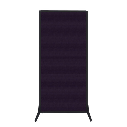 Workstation Screen 33x70 Purple Fabric