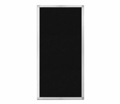 Hush Panel 4'h x 2'w Acoustic Control Black (Non-Electric)
