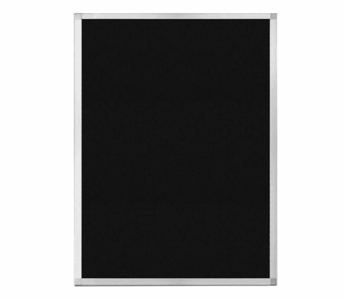 Hush Panel 4'h x 3'w Acoustic Control Black (Non-Electric)