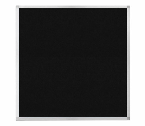 Hush Panel 4'h x 4'w Acoustic Control Black (Non-Electric)