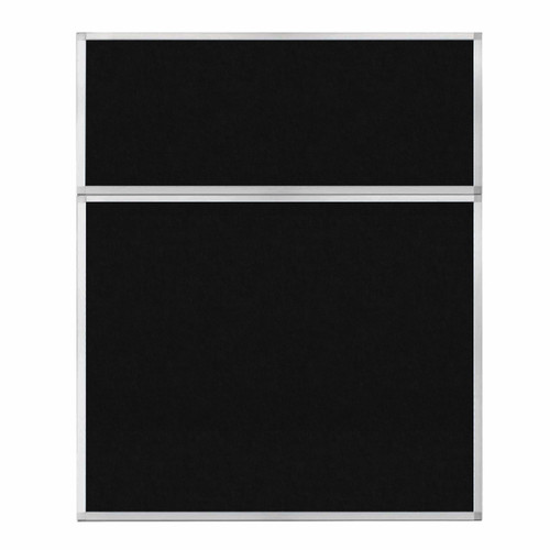 Hush Panel 6'h x 5'w Acoustic Control Black (Non-Electric)