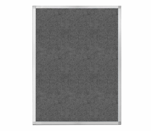 Hush Panel 4'h x 3'w Acoustic Control Dark Gray (Non-Electric)