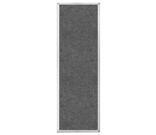 Hush Panel 6'h x 2'w Acoustic Control Dark Gray (Non-Electric)