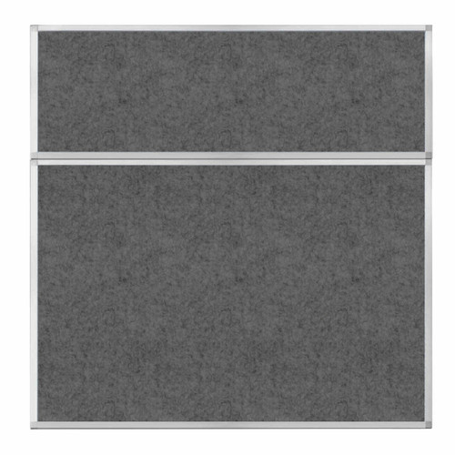 Hush Panel 6'h x 6'w Acoustic Control Dark Gray (Non-Electric)