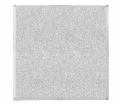 Hush Panel 4'h x 4'w Acoustic Control Marble Gray (Non-Electric)