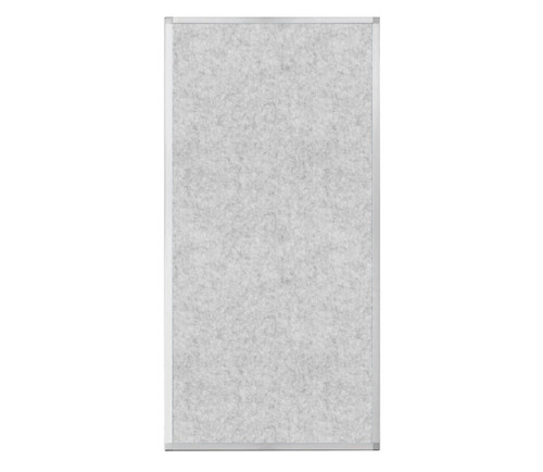 Hush Panel 6'h x 3'w Acoustic Control Marble Gray (Non-Electric)