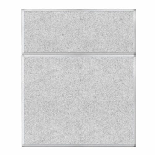 Hush Panel 6'h x 5'w Acoustic Control Marble Gray (Non-Electric)