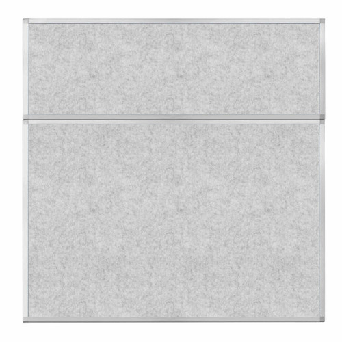 Hush Panel 6'h x 6'w Acoustic Control Marble Gray (Non-Electric)
