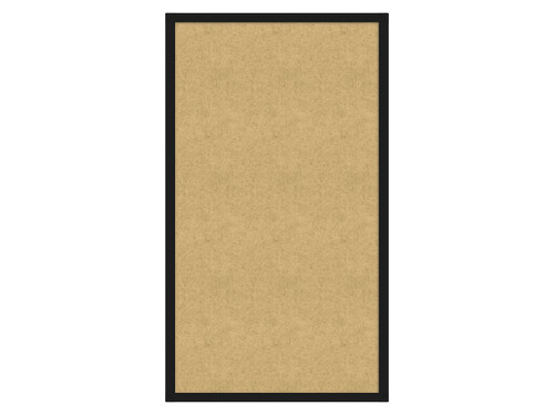 Hush Panel 4'h x 2'w Acoustic Control Beige (Non-Electric) with Matte Black Frame