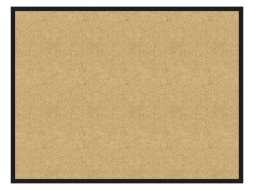 Hush Panel 4'h x 5'w Acoustic Control Beige (Non-Electric) with Matte Black Frame