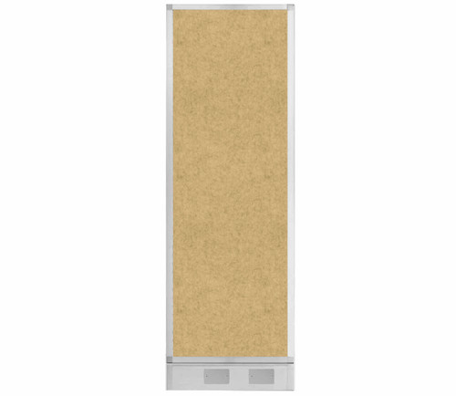 Hush Panel Electrical 6'h x 2'w Acoustic Control Beige