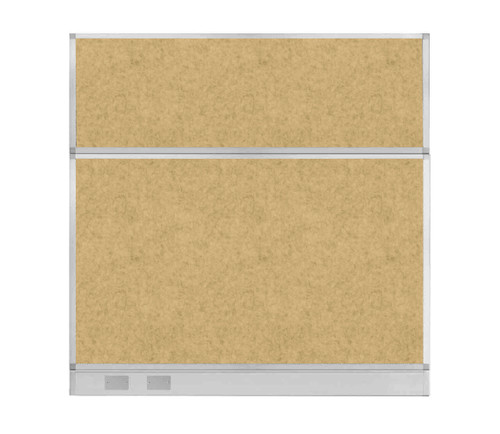 Hush Panel Electrical 6'h x 6'w Acoustic Control Beige