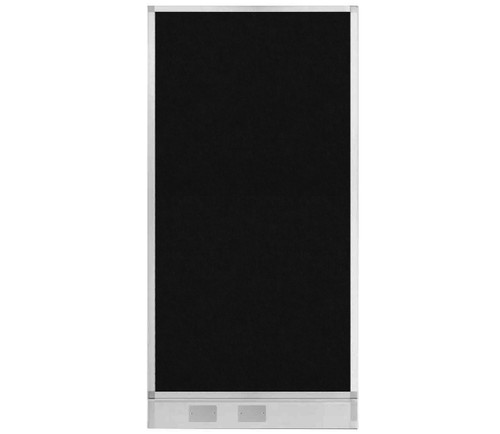 Hush Panel Electrical 6'h x 3'w Acoustic Control Black