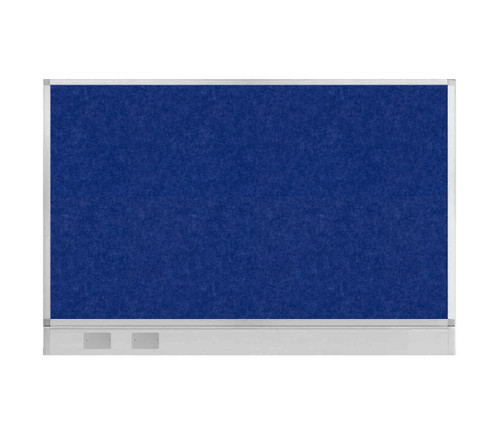 Hush Panel Electrical 4'h x 6'w Acoustic Control Blue ONE PIECE