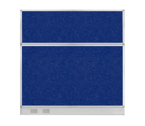 Hush Panel Electrical 6'h x 6'w Acoustic Control Blue