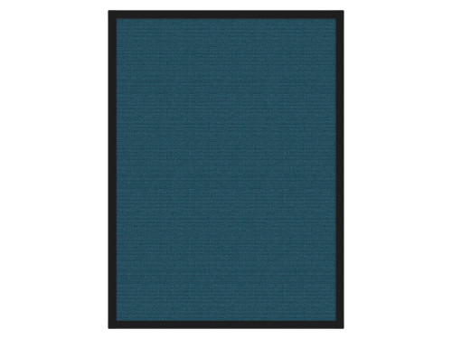 Portable and Acoustic Partition Hush Panel Configurable Cubicle Partition 3' x 4' Caribbean Woven Fabric Black Trim