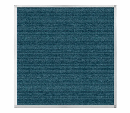 Portable and Acoustic Partition Hush Panel Configurable Cubicle Partition 4' x 4' Caribbean Woven Fabric
