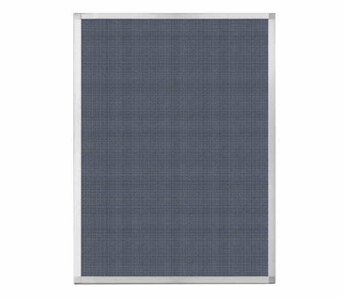 Portable and Acoustic Partition Hush Panel Configurable Cubicle Partition 3' x 4' Ocean Woven Fabric