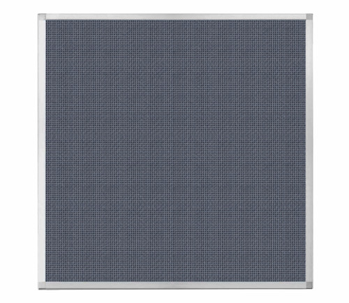 Portable and Acoustic Partition Hush Panel Configurable Cubicle Partition 4' x 4' Ocean Woven Fabric