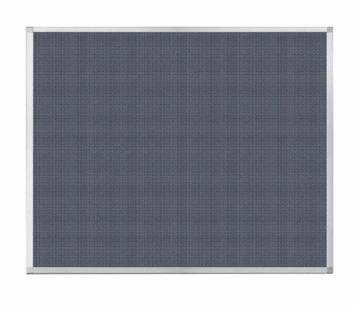 Portable and Acoustic Partition Hush Panel Configurable Cubicle Partition 5' x 4' Ocean Woven Fabric