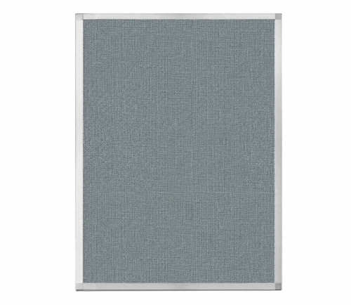 Portable and Acoustic Partition Hush Panel Configurable Cubicle Partition 3' x 4' Powder Blue Woven Fabric