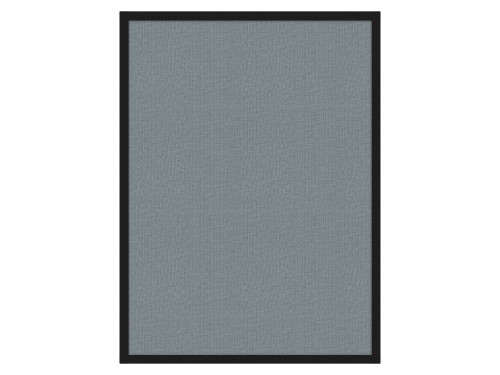 Portable and Acoustic Partition Hush Panel Configurable Cubicle Partition 3' x 4' Powder Blue Woven Fabric Black Trim