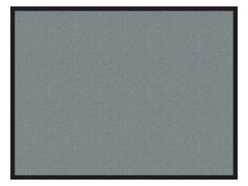 Portable and Acoustic Partition Hush Panel Configurable Cubicle Partition 5' x 4' Powder Blue Woven Fabric Black Trim