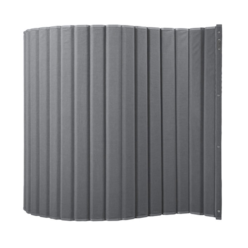 The VersiPanel with a the gray fabric.