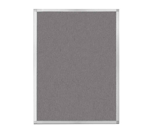 Portable and Acoustic Partition Hush Panel Configurable Cubicle Partition 3' x 4' Speckled Gray Fabric