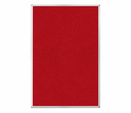 6' x 4' Red Fabric